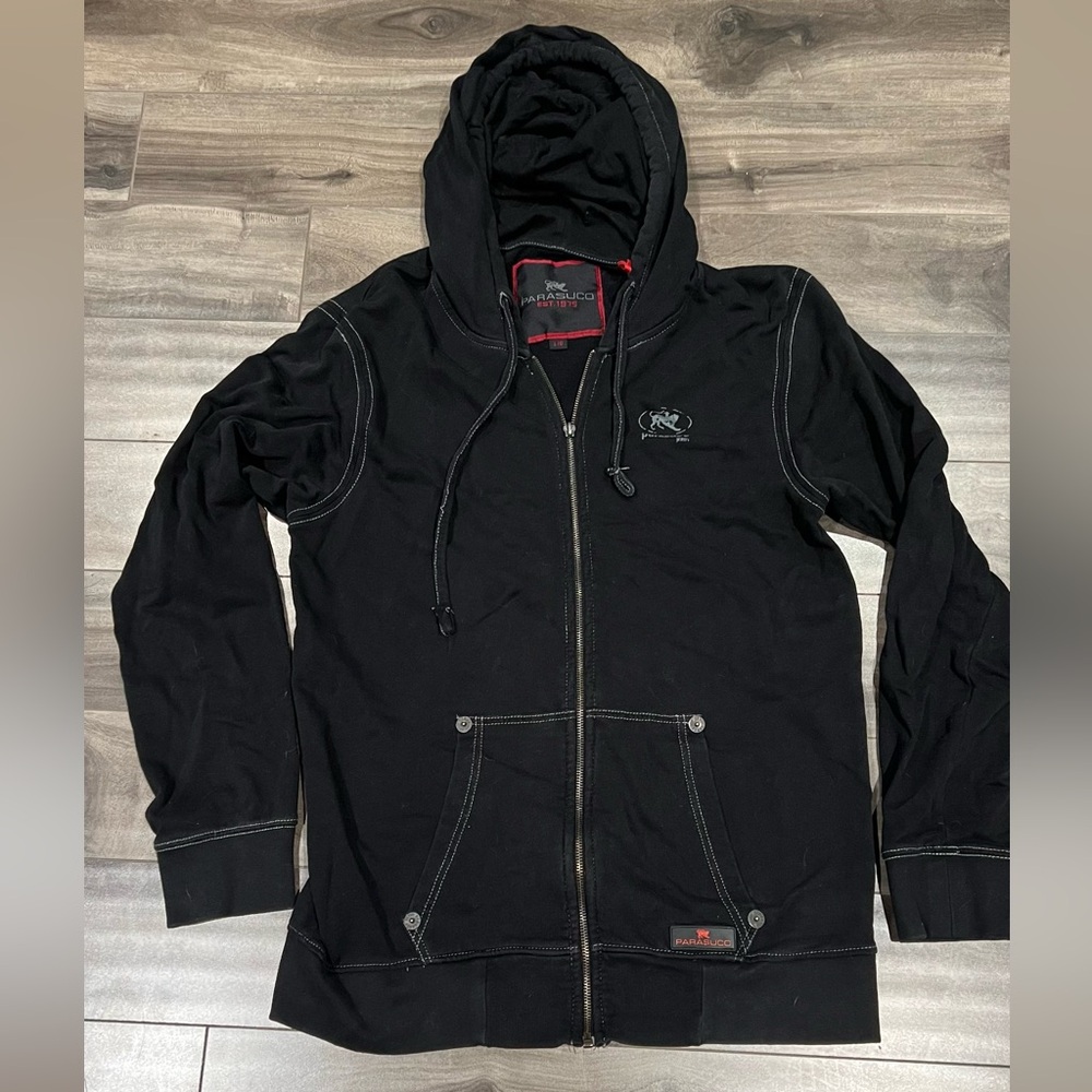 Parasuco Black full zip hoodie